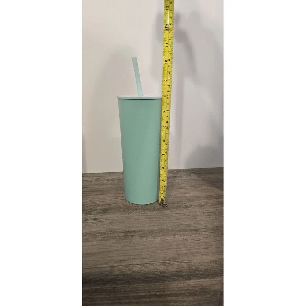 Sun Squad 26oz Tumbler with Straw Mint MULTI COLOR